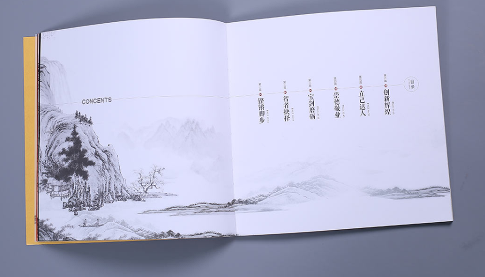 濟(jì)南畫冊設(shè)計(jì)版面中點(diǎn)與面的作用